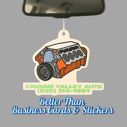 Bulk Custom Air Fresheners With Your Business Logo